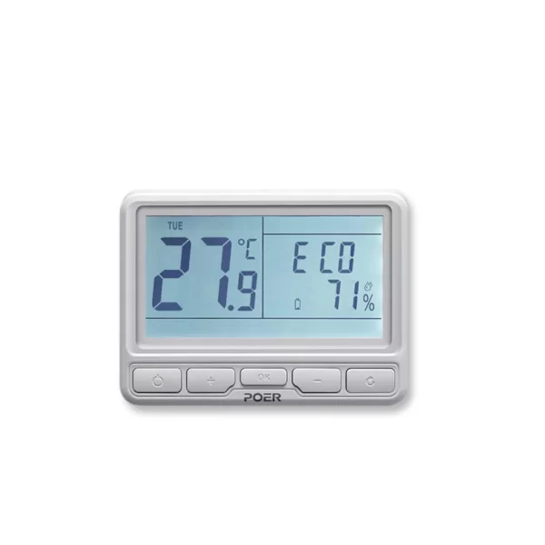 Pachet doua zone – Termostat POER Smart cu control vocal Google Home si Alexa prin internet - imagine 3