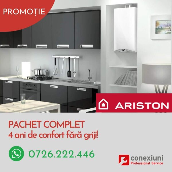 Pachet inlocuire centrala termica Ariston Cares Premium - imagine 2